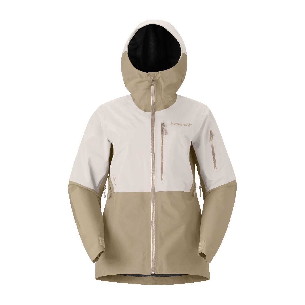 Norrona Lofoten GoreTex Jacket Women's in Oatmeal